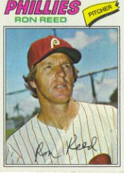 1977 Topps Baseball Cards      243     Ron Reed